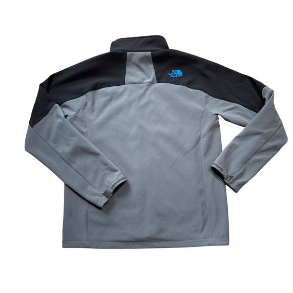 THE NORTH FACE Shellrock Jacket Mens Medium;  Black, Gray & Blue - Picture 2 of 13